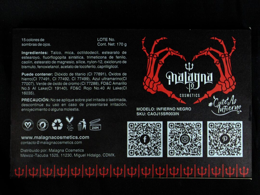 infierno negro ingredientes